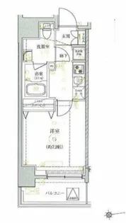 ベルシード大島【5階】の間取り