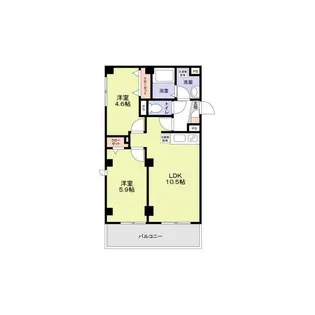 LAPIN湘南【1階】の間取り