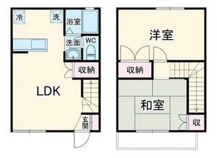 カーサI【1階】の間取り