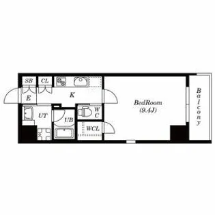 コルニーチェ小石川【4階】の間取り