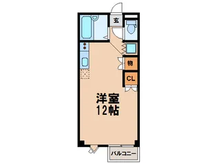メッツ国分寺 II【1階】の間取り