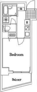 S-CourtHigasgiNihonbashi【エスコート東日本橋】【11階】の間取り