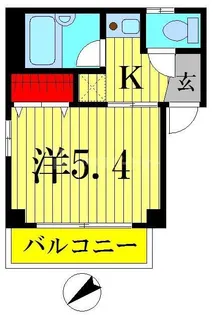 DANハイツ2【2階】の間取り