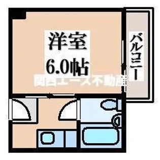 シャルマン南野【3階】の間取り