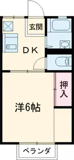 SKハイツ【1階】の間取り