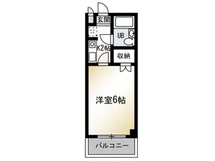 タチバナビル【2階】の間取り
