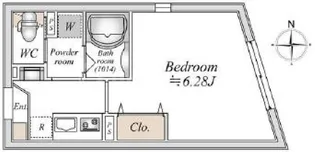 LIVEFLAT巣鴨【1階】の間取り