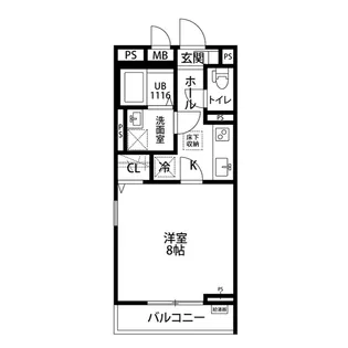 ライラックフジ【2階】の間取り