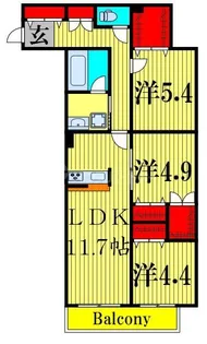 Grand Lumiere【3階】の間取り