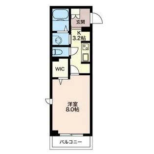 エターナリー【3階】の間取り