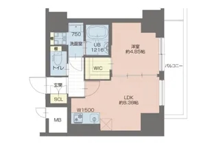 東京都足立区西新井7【マンション】の間取り