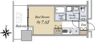 大崎ステーションレジデンス【18階】の間取り