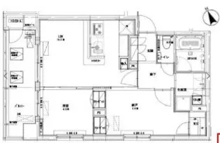 クラッシーコート北大塚【4階】の間取り