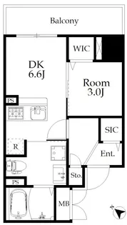 Casa Mariposa【10階】の間取り