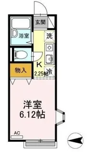 レスポワールS【2階】の間取り