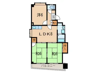 サンロ-ヤル福寿ビル【1階】の間取り