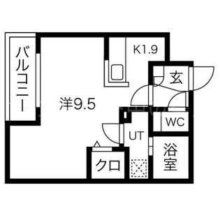 Strahl澄川(シュトラールスミカワ)【3階】の間取り
