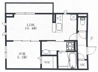 あすとT・S I【1階】の間取り