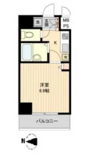 HF亀戸レジデンス【9階】の間取り