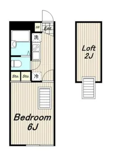 レオパレスわかたけ(31481)【2階】の間取り