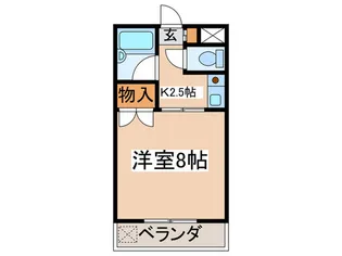 NSコ-ポ【2階】の間取り