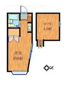 セフィール矢野口【2階】の間取り