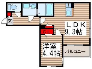 Lulu malu 1【1階】の間取り