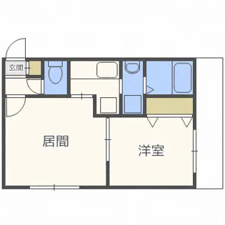 プロムナードコート麻生【3階】の間取り