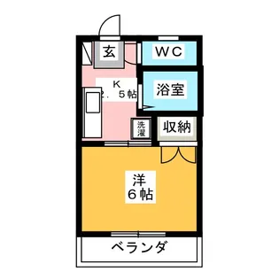 メゾン・ド・アスト【2階】の間取り