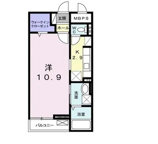 グラン ヒルズ【2階】の間取り