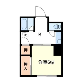 サニーハイツ東上野【4階】の間取り