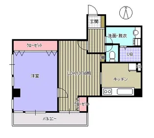 タナカビル【3階】の間取り