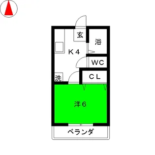 オレンジヒル【2階】の間取り