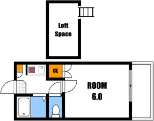 ユーハイム緑井A【1階】の間取り