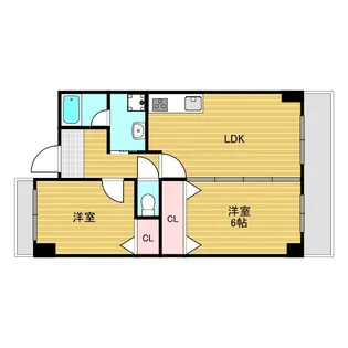 パレエレガンテ【4階】の間取り