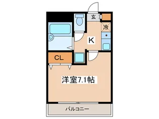 新町ソレーユ【2階】の間取り