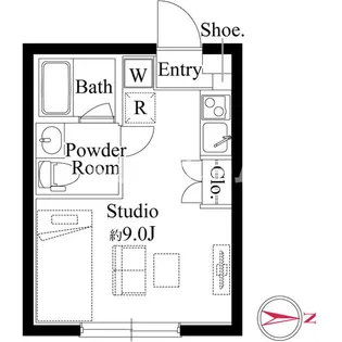 ファーヴァルハネダウエストの間取り