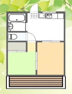 ハイツオクノ【2階】の間取り