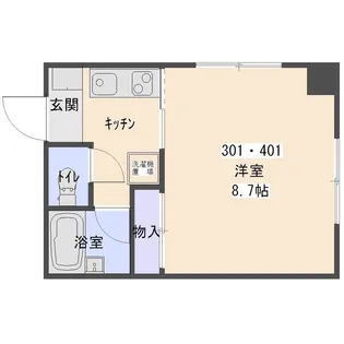 グランディヒルズ【4階】の間取り