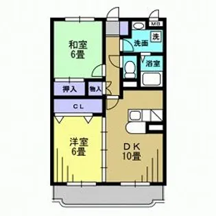 Y&Mマンションドリーム【3階】の間取り