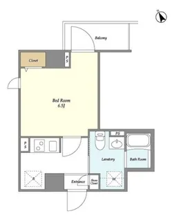 弘進ビル【2階】の間取り