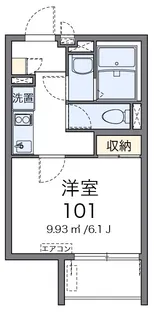 フィオレンテ【2階】の間取り
