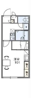 レオパレスリベルター【2階】の間取り