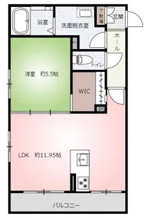 クレストコート【3階】の間取り