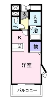 ホワイト ウッド【4階】の間取り