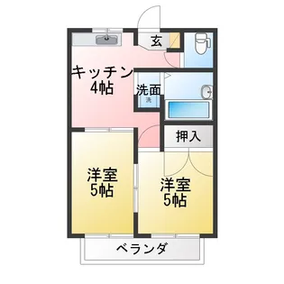 レナージュ【1階】の間取り