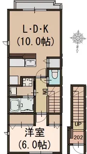 ル・シエル【2階】の間取り
