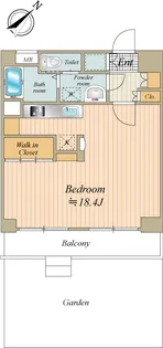 佃スカイハイツ【1階】の間取り