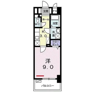コンフォートゲンジュン【5階】の間取り