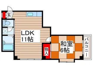プレミア南流山【4階】の間取り